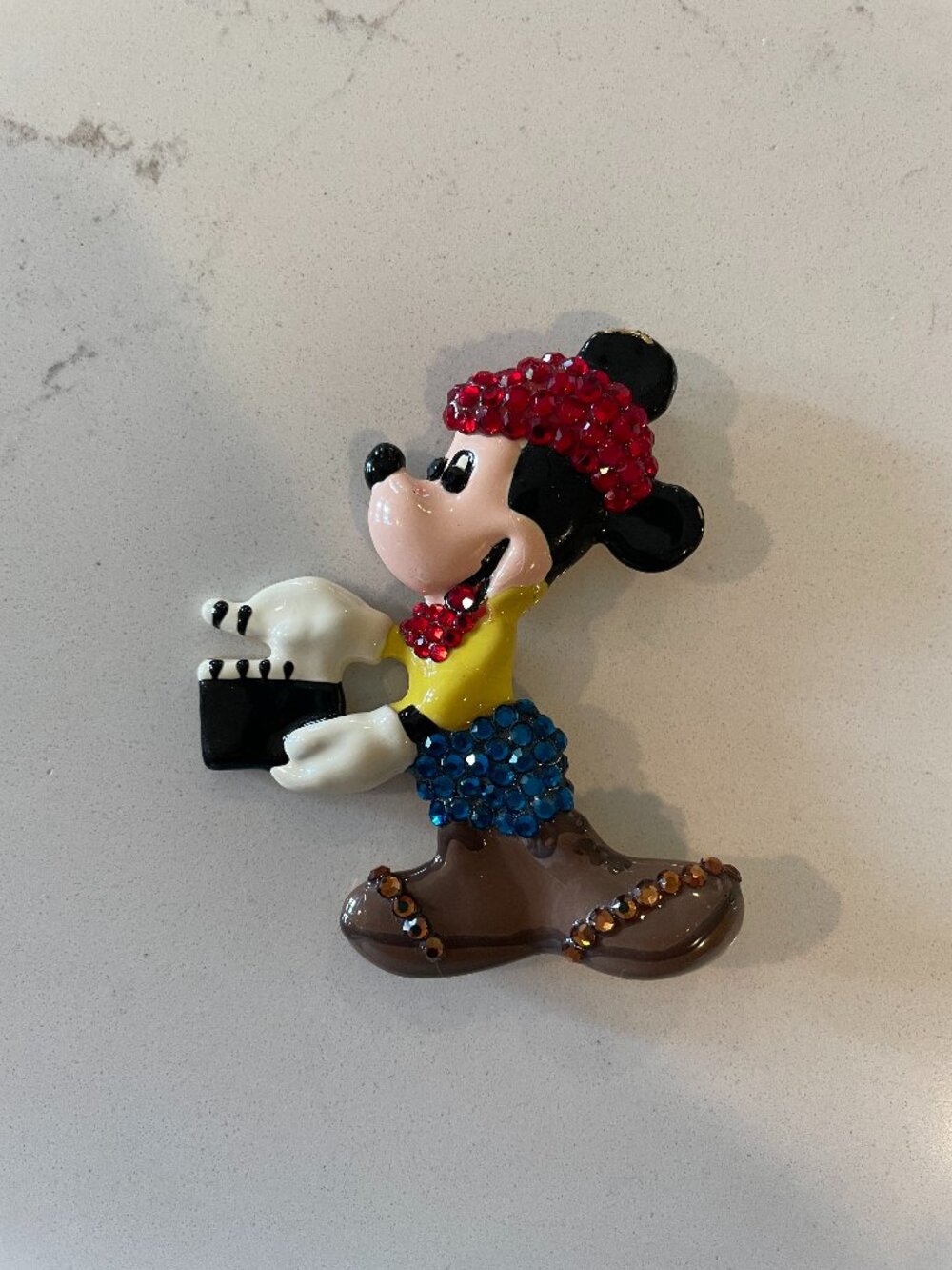 Wendy Gell Disney Mickey Mouse Brooch